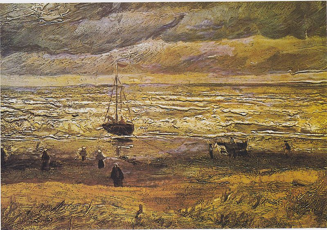 View of the Sea at Scheveningen by Vincent Van Gogh